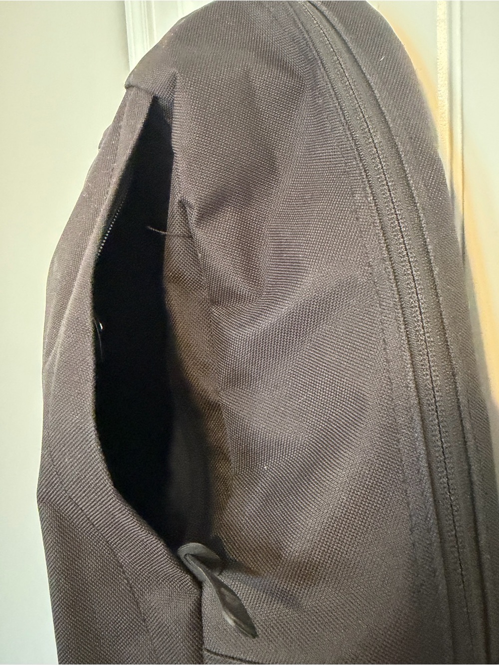 Gymshark Black Minimalist Backpack with White Logo - Picture 3 of 7